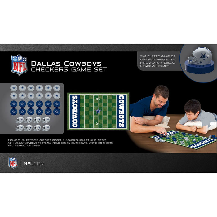 Dallas Cowboys Checkers Board Game - Just $19.99! Shop now at Retro Gaming of Denver