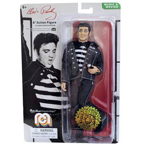 Mego 8 inch Action Figure Elvis Presley Jailhouse Rock Black Leather - Just $13.60! Shop now at Retro Gaming of Denver