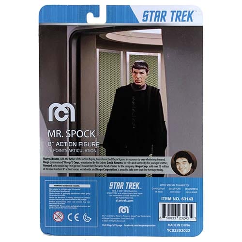 Mego 8 inch Action Figure Star Trek - Select Figure(s) - Just $13.60! Shop now at Retro Gaming of Denver