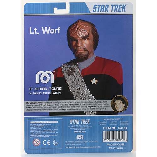 Mego 8 inch Action Figure Star Trek - Select Figure(s) - Just $13.60! Shop now at Retro Gaming of Denver