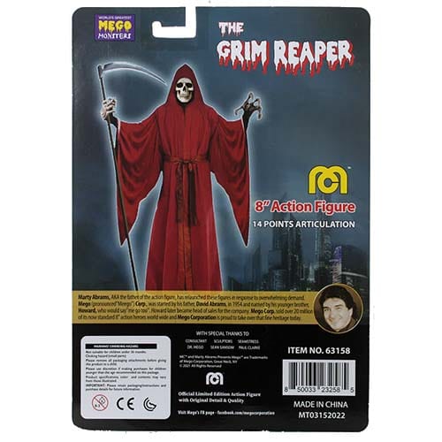 Mego Action Figure 8 Inch Grim Reaper - Just $16.80! Shop now at Retro Gaming of Denver