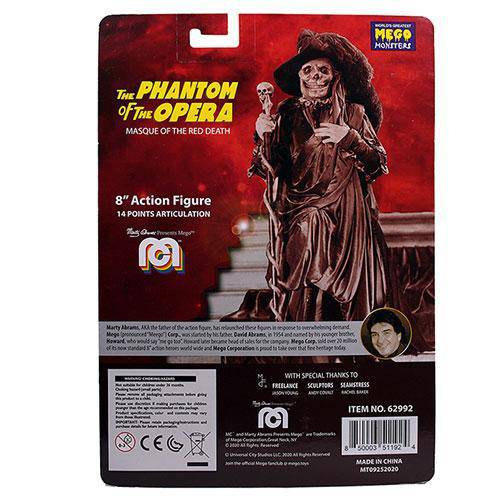 Mego Action Figure 8 Inch Phantom of the Opera - Masque of the Red Death - Just $13.60! Shop now at Retro Gaming of Denver