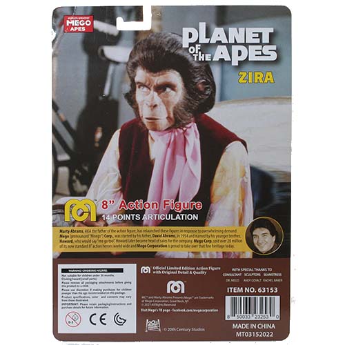 Mego Action Figure 8 Inch - Planet of the Apes - Select Figure(s) - Just $14.80! Shop now at Retro Gaming of Denver