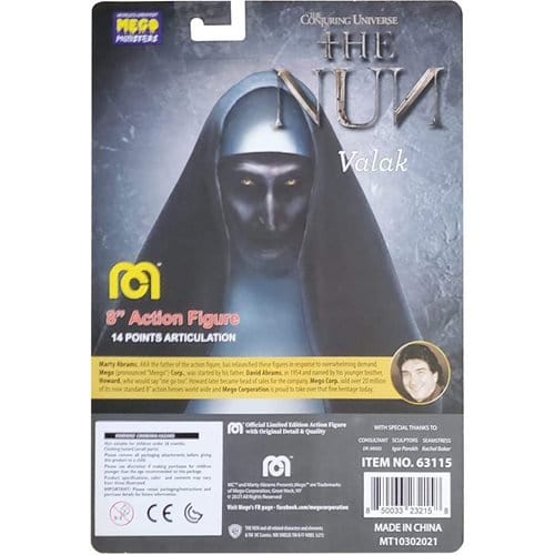 Mego Action Figure 8 Inch The Nun Valak - Just $16.80! Shop now at Retro Gaming of Denver