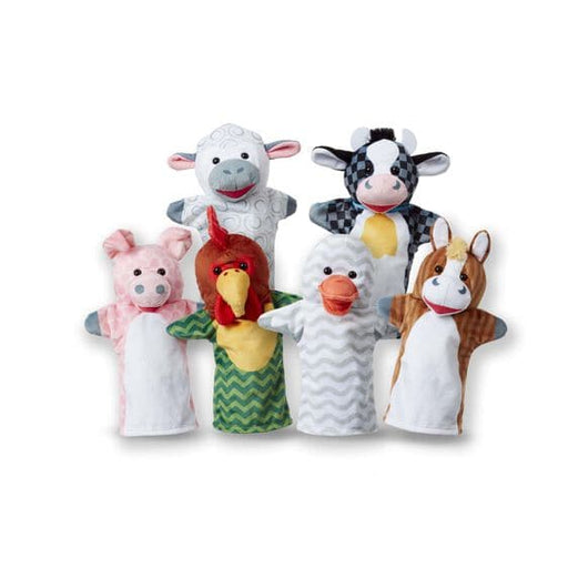 Barn Buddies Hand Puppets 6 Piece - Premium Plush - Just $37.99! Shop now at Retro Gaming of Denver