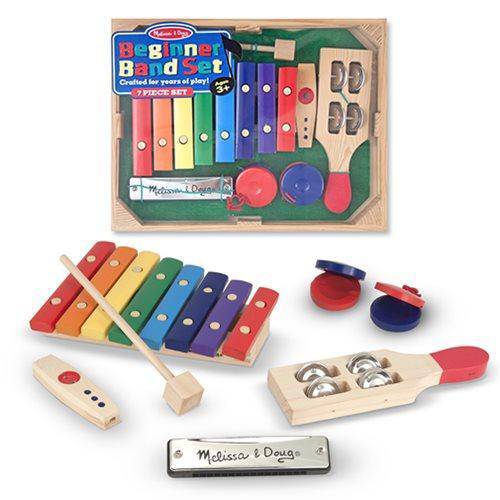 Melissa & Doug- Beginner Band Set Toy Musical Instruments - Just $23.54! Shop now at Retro Gaming of Denver