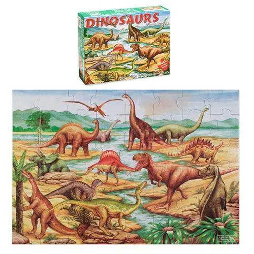 Melissa & Doug- Dinosaurs Floor Puzzle - for just $13.80! 