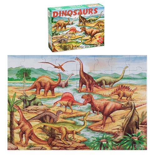 Melissa & Doug- Dinosaurs Floor Puzzle - Just $13.66! Shop now at Retro Gaming of Denver