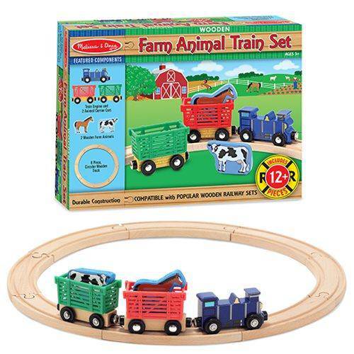 Melissa & Doug - Farm Animal Train Set - Just $19.43! Shop now at Retro Gaming of Denver