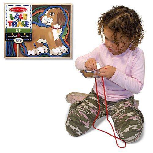 Melissa & Doug - Lace and Trace Pets - Just $11.21! Shop now at Retro Gaming of Denver