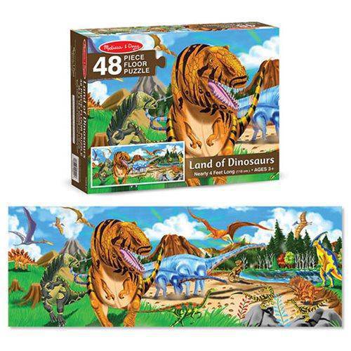 Melissa & Doug- Land of Dinosaur Floor Puzzle - Just $13.66! Shop now at Retro Gaming of Denver