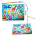 Melissa & Doug - Magnetic Wooden Fishing Game and Puzzle - for just $11.32! 