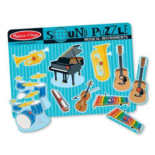 Melissa & Doug - Musical Instruments Sound Puzzle - Just $13.66! Shop now at Retro Gaming of Denver