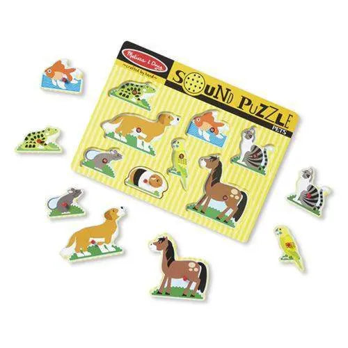 Melissa & Doug -Pets Sound Puzzle - for just $13.80! 