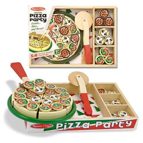 Melissa & Doug - Pizza Party Wooden Pizza Set - Just $19.43! Shop now at Retro Gaming of Denver