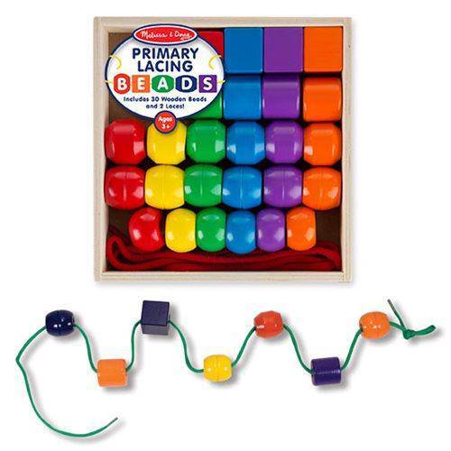 Melissa & Doug- Primary Lacing Beads - Just $13.66! Shop now at Retro Gaming of Denver