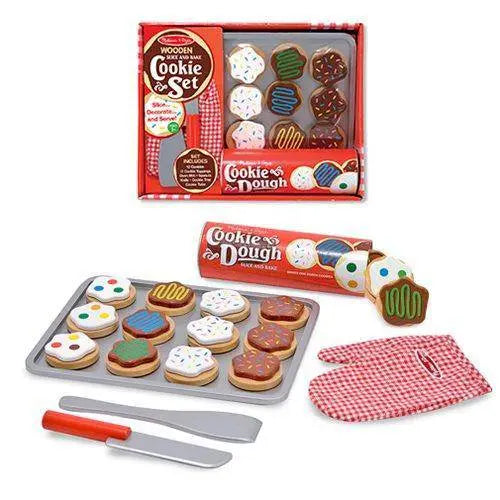 Melissa & Doug - Slice and Bake Cookie Set Wooden Food Playset - for just $19.62! 