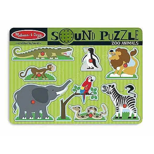 Melissa & Doug-Zoo Animals Sound Puzzle - for just $13.80! 