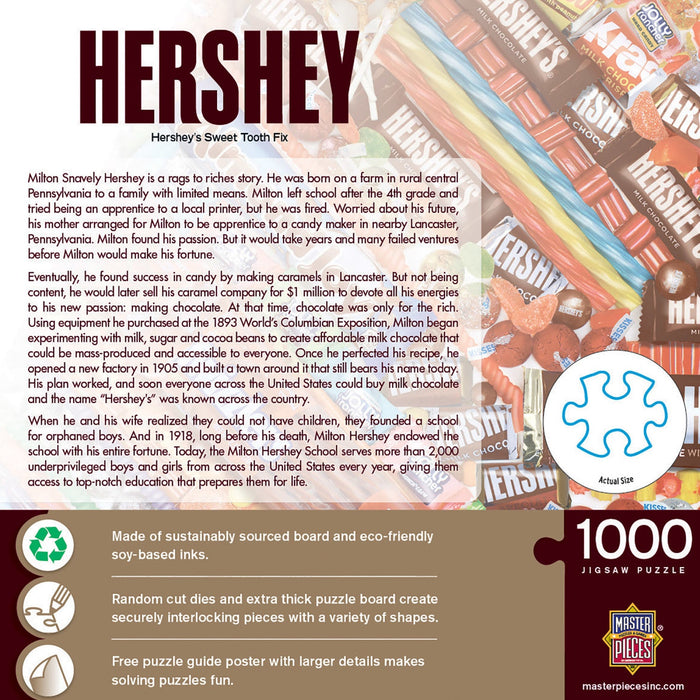 Hershey's Sweet Tooth Fix - 1000 Piece Jigsaw Puzzle - Just $16.99! Shop now at Retro Gaming of Denver