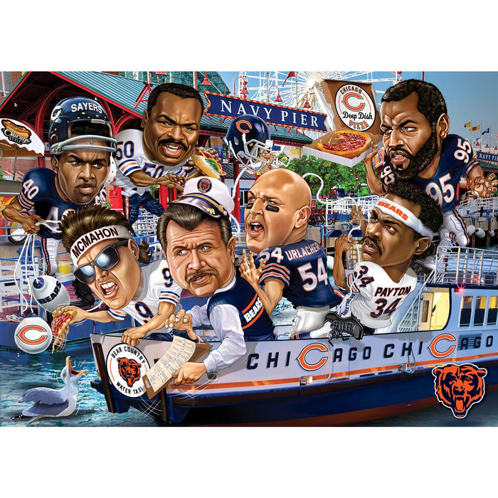 Chicago Bears - All Time Greats 500 Piece Jigsaw Puzzle - Just $19.99! Shop now at Retro Gaming of Denver