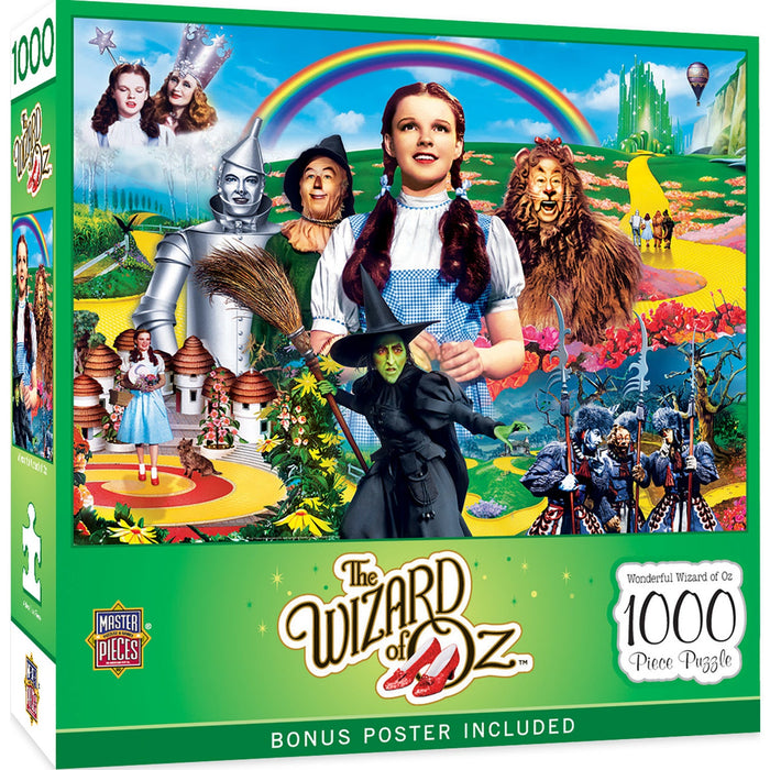 Wonderful Wizard of Oz 1000 Piece Jigsaw Puzzle - Just $16.99! Shop now at Retro Gaming of Denver