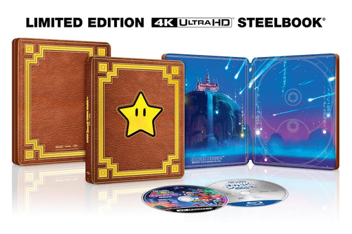 The Super Mario Galaxy Movie - Limited Edition Steelbook (4K Ultra HD + Blu-ray + Digital) - for just $44.99! 