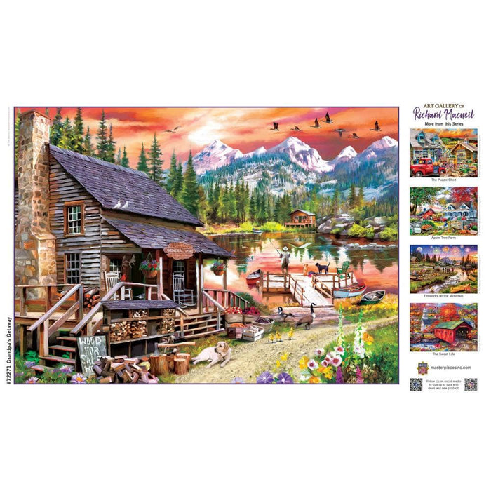 Art Gallery - Grandpa's Getaway 1000 Piece Jigsaw Puzzle - for just $16.99! 