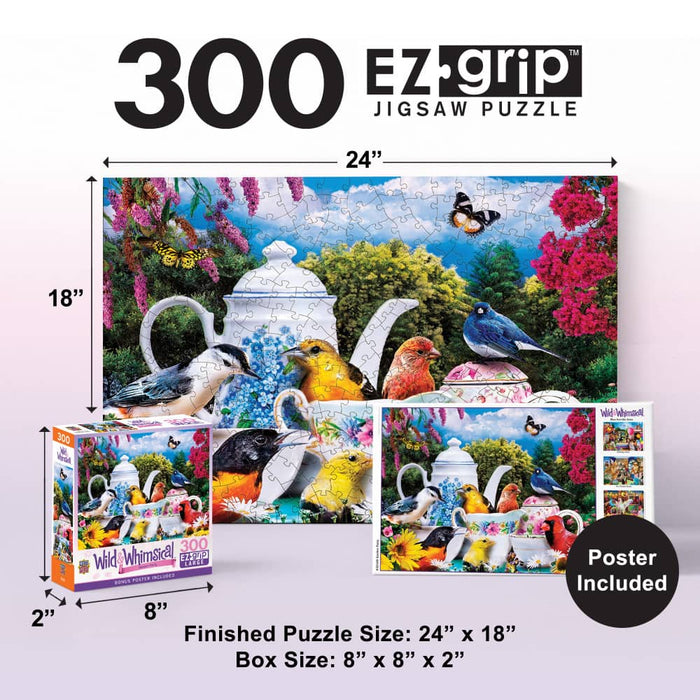 Wild & Whimsical - Garden Party 300 Piece EZ Grip Jigsaw Puzzle - for just $14.99! 