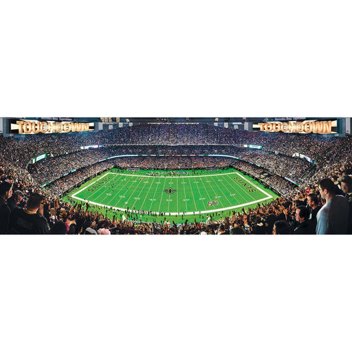 New Orleans Saints - 1000 Piece Panoramic Jigsaw Puzzle - Just $19.99! Shop now at Retro Gaming of Denver