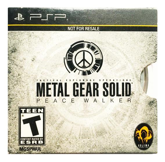 Metal Gear Solid: Peace Walker (Not for Resale) (PSP) - for just $0! 