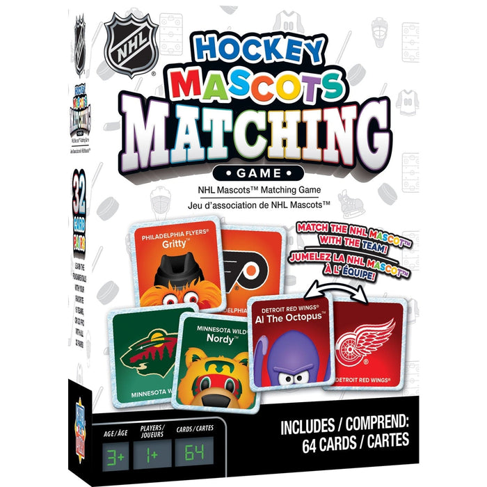 NHL Mascots Matching Game - for just $14.99! 