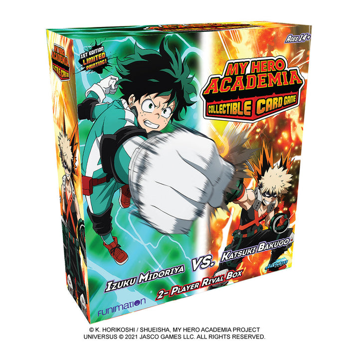 My Hero Academia CCG: Izuku Midoriya vs. Katsuki Bakugo 2 - for just $39.99! 