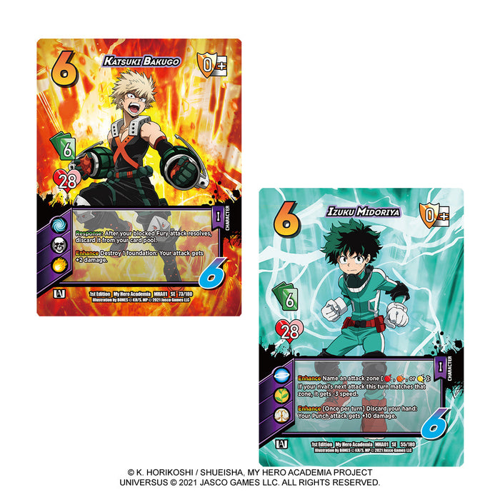 My Hero Academia CCG: Izuku Midoriya vs. Katsuki Bakugo 2 - for just $39.99! 