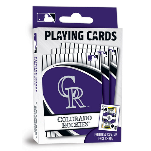 Colorado Rockies Playing Cards - 54 Card Deck - Just $6.99! Shop now at Retro Gaming of Denver