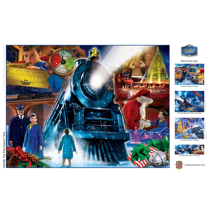 The Polar Express - Ride 550 Piece Glitter Jigsaw Puzzle - Just $14.99! Shop now at Retro Gaming of Denver