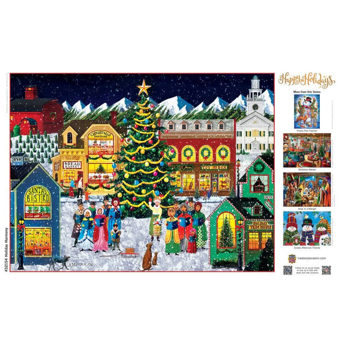 Happy Holidays - Holiday Harmony 300 Piece EZ Grip Jigsaw Puzzle - for just $14.99! 