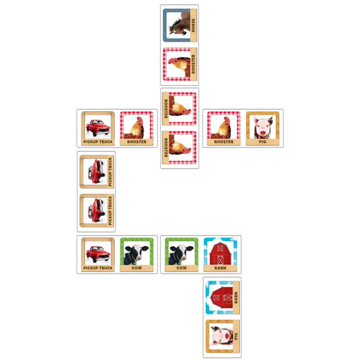 Old MacDonald's Farm Picture Dominoes - for just $9.99! 