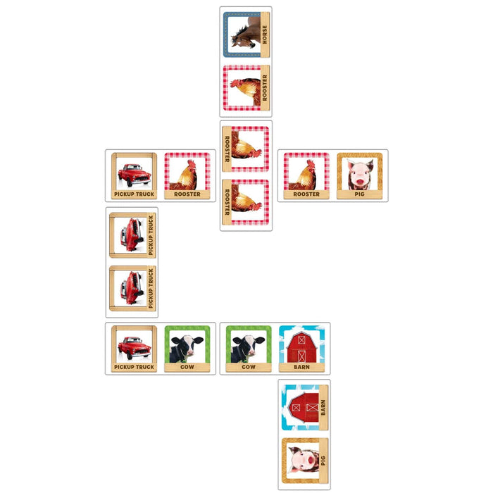 Old MacDonald's Farm Picture Dominoes - for just $9.99! 