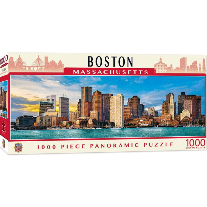 Boston, Massachusetts 1000 Piece Panoramic Jigsaw Puzzle - for just $19.99! 