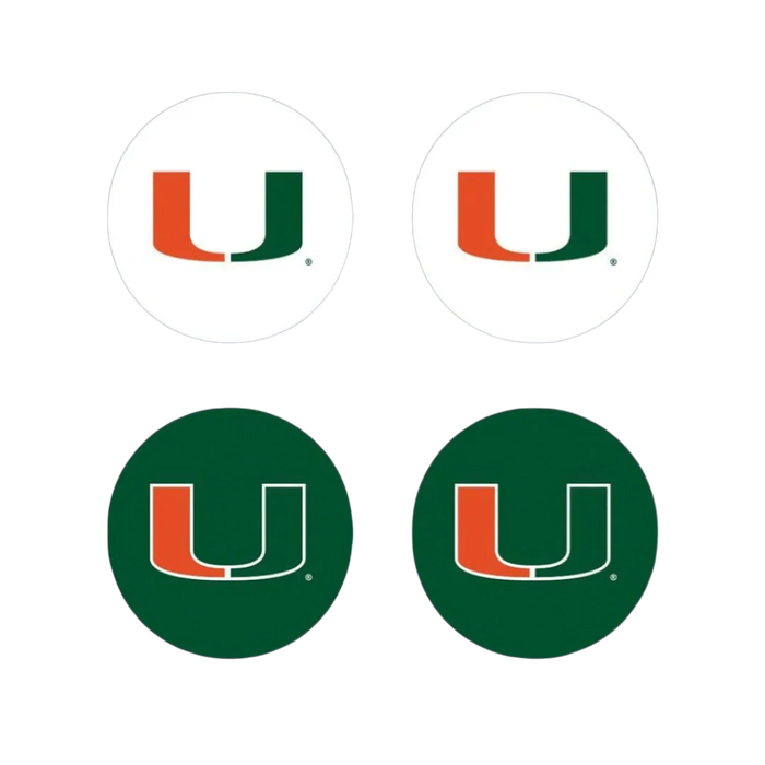 Miami Hurricanes Thumbgripz | Pack of 2 Pairs - for just $17.99! 