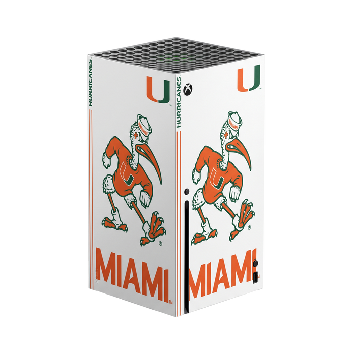 Miami Hurricanes Xbox X/S VarsityWrapz - for just $39.99! 