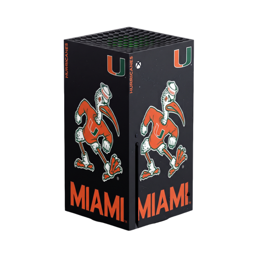 Miami Hurricanes Xbox X/S VarsityWrapz - for just $39.99! 