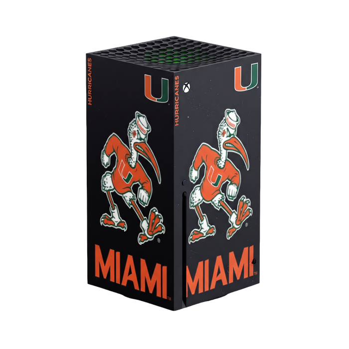 Miami Hurricanes Xbox X/S VarsityWrapz - for just $39.99! 