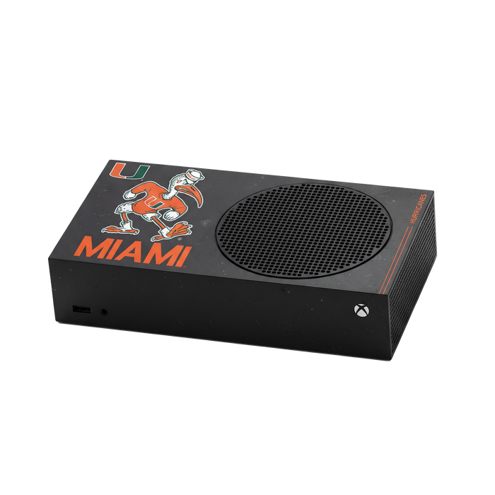 Miami Hurricanes Xbox X/S VarsityWrapz - for just $39.99! 