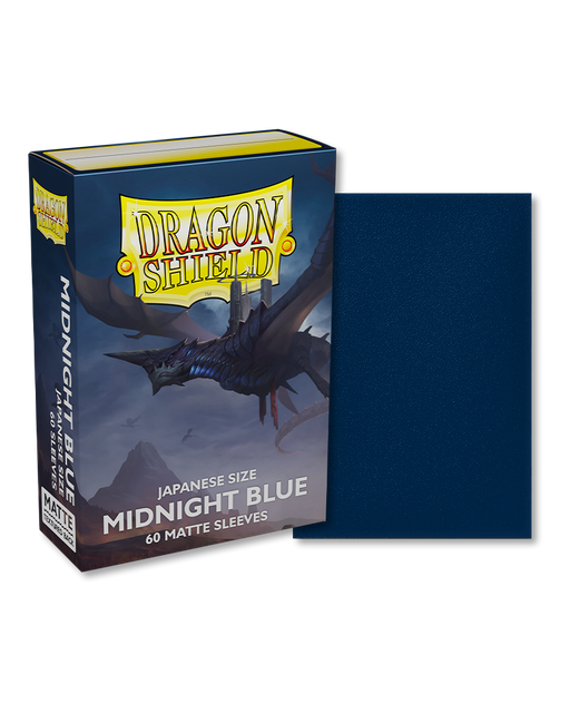 Dragon Shield Matte Midnight Blue Japanese Sleeves 60-Count - Just $5.95! Shop now at Retro Gaming of Denver