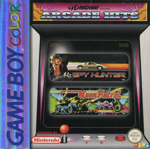 Midway presents Arcade Hits: Moon Patrol / Spy Hunter (Gameboy Color) - for just $0! 