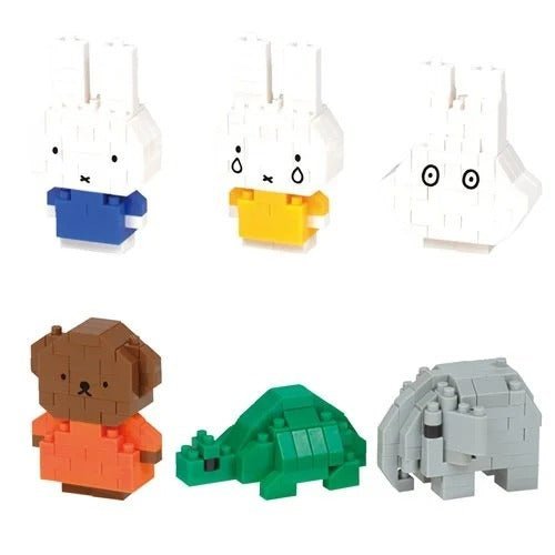 Miffy Series 1 Nanoblock Mininano Blind-Bag (1 Bag with 1 Figure) - for just $7.99! 