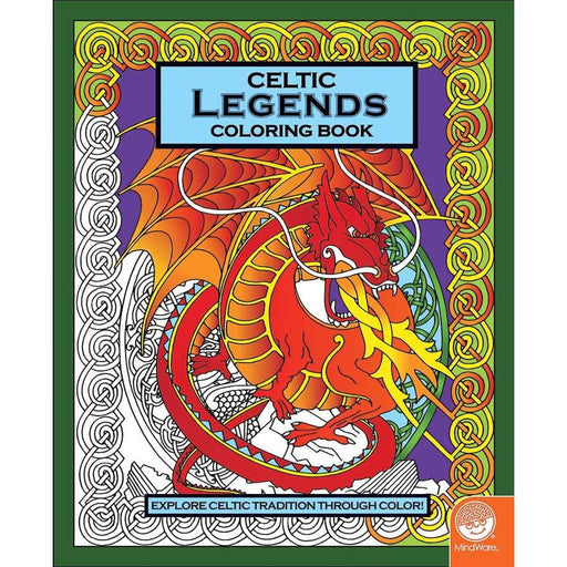 Celtic Coloring Book - Legends - Just $6.95! Shop now at Retro Gaming of Denver