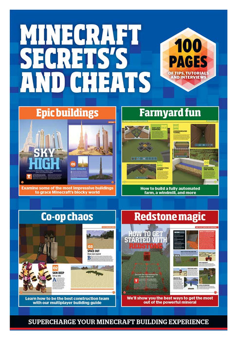 Minecraft - Secrets & Cheats Vol. 2: Master Architect Step-By-Step Tutorials, Medieval Masterpieces, Farmyard Favorites, Multiplayer Arenas, Tricky Traps, Redstone Debunked, Co-Op Chaos & More! - for just $7.99! 