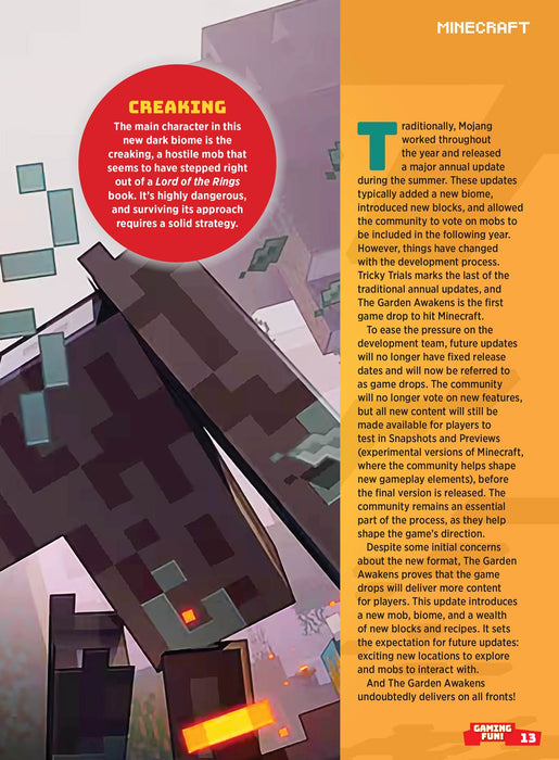 Minecraft - The Ultimate Guide: Notch's Shocking Announcement Of Potential Minecraft 2, The Minecraft Movie, New Updates, Pale Garden, Spongebob Add-On, New Pig Variants, Exclusive Insights & More! - for just $12.99! 